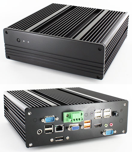 Blackpete-DN2800MT barebone (with Intel DN2800MT Half-Height ITX) *new*